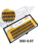 Cílios Tufos Sem Nó 30d 14mm Nesura Eyelash