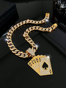 Cólar Cubano Baralho Gold