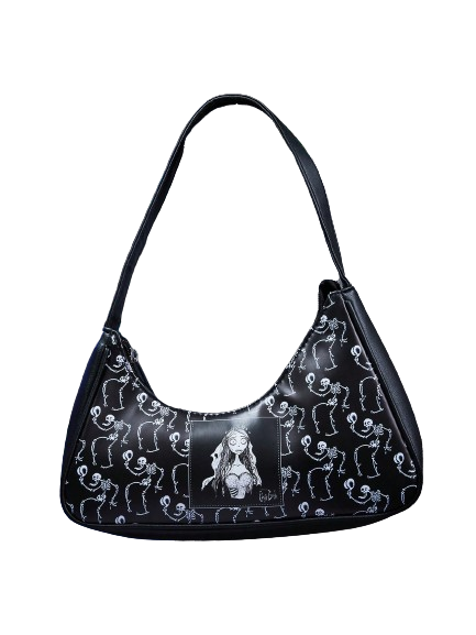 Bolsa Romwe Corpse Bride A Noiva-Cadáver