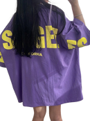 Camiseta Dazy Los Angeles Roxo Plus Size