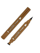 Delineador Caneta Carimbo Gatinho + Mimo Ponta Fina a Prova Dagua 2 em 1