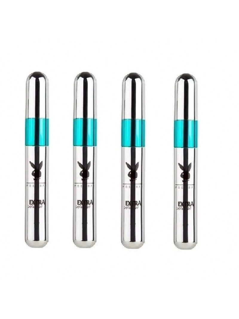 Kit 4 Máscara De Cílios 2 Em 1 Volume Extra PB Beauty