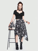 Jaqueta Dog Crânio Rosa Preto Branco C/ Capuz