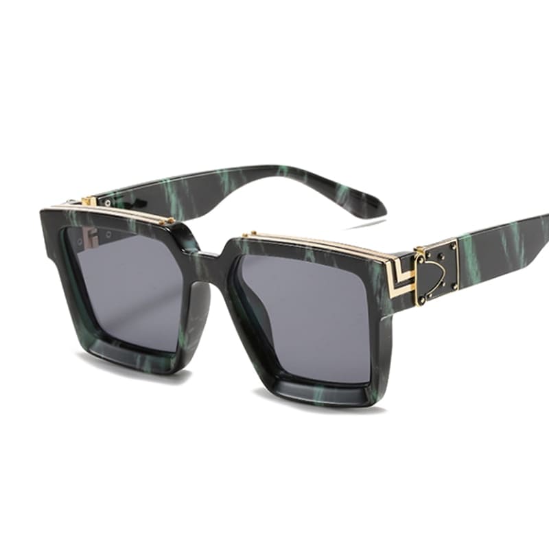 Óculos Classic Driver Leopardo Verde Sun