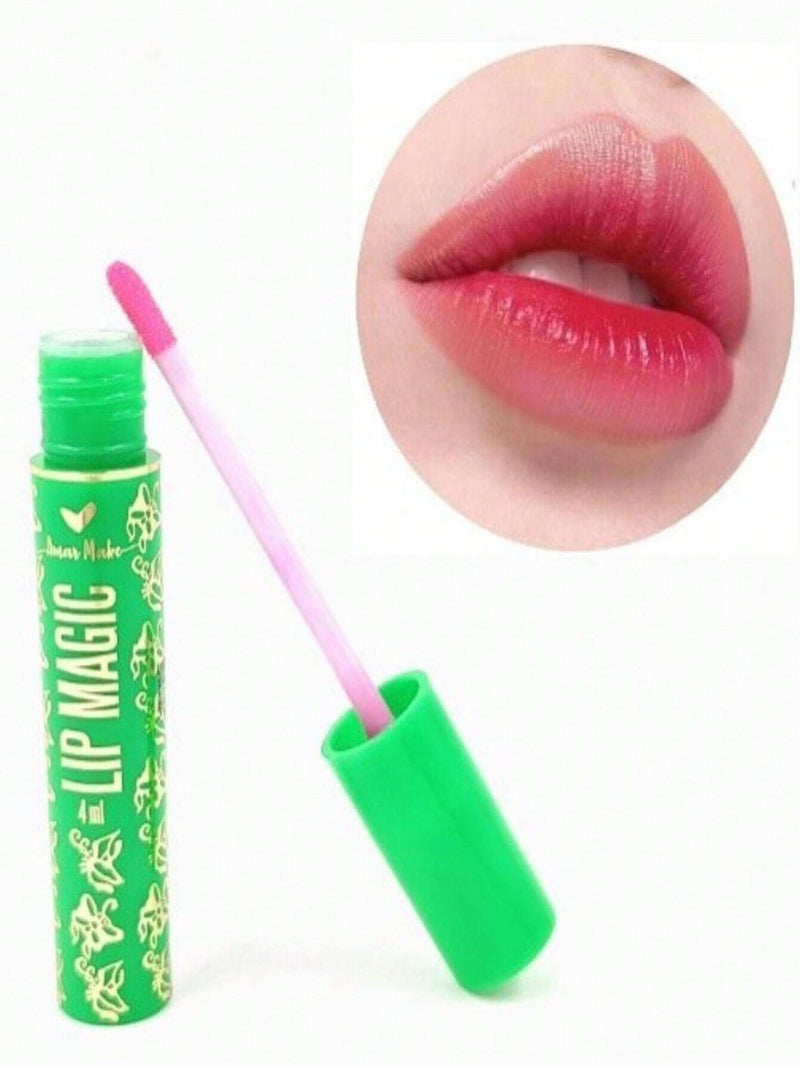 Batom Liquido Lip Magic 24 Horas Que Muda De Cor Nos Lábios