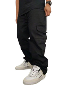 Calça Cargo Myself Jeans - Preto