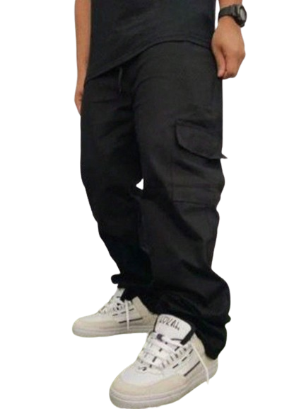 Calça Cargo Myself Jeans - Preto
