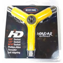 Chave Y Para Skate Hondar Cossinete Amarela