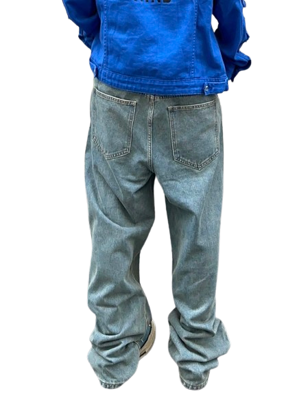 Calça Jeans Streetlife Relâmpago Folgada