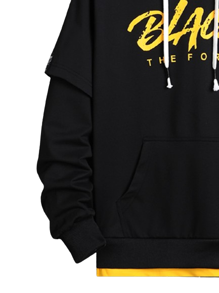 Moletom C/ Capuz Streetlife Black The Force