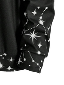 Moletom C/ Capuz Sun & Moon Branco Preto