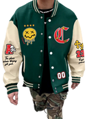 Jaqueta Varsity Football Over - Verde