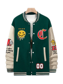 Jaqueta Varsity Football Over - Verde
