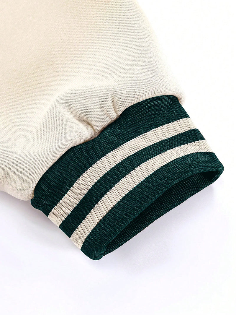 Jaqueta Varsity Football Over - Verde