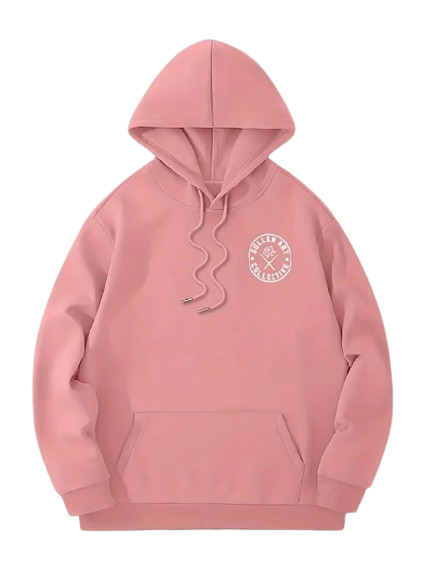 Moletom Canguru Oversize Sullen Art Collective Rosa