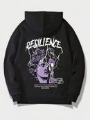 Moletom C/ Capuz Oversize Resilience Preto