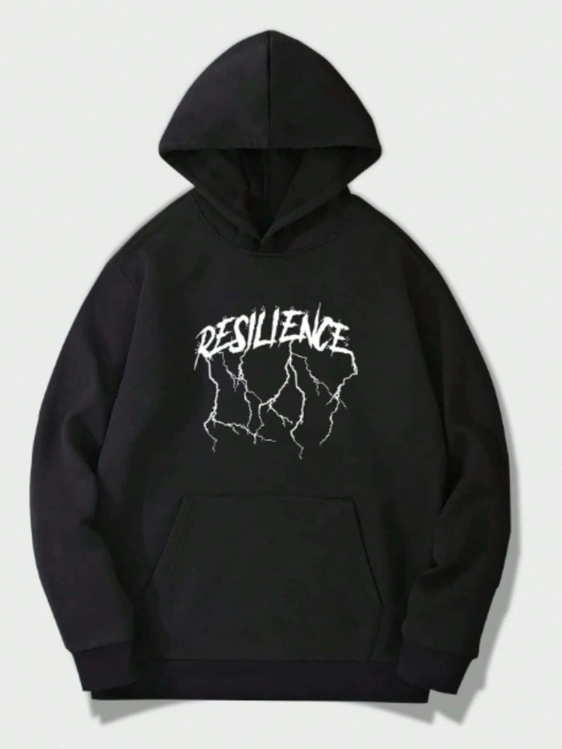 Moletom C/ Capuz Oversize Resilience Preto