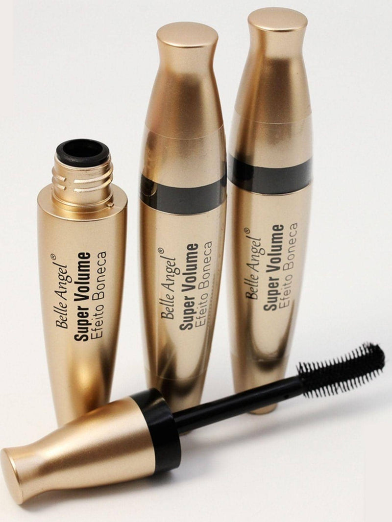 Máscara Para Cílios Super Volume Efeito Boneca Belle Angel