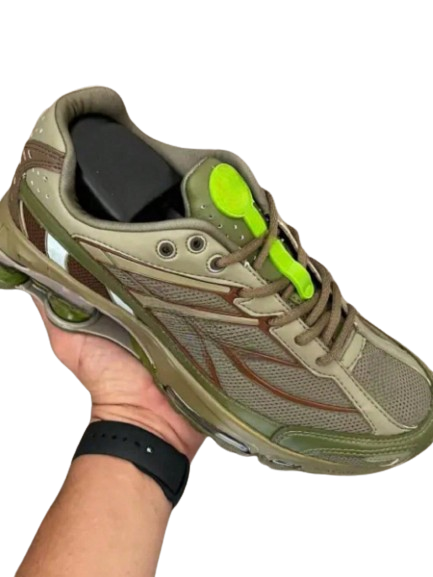 Tênis Shox 4 Molas Sup Premium Verde