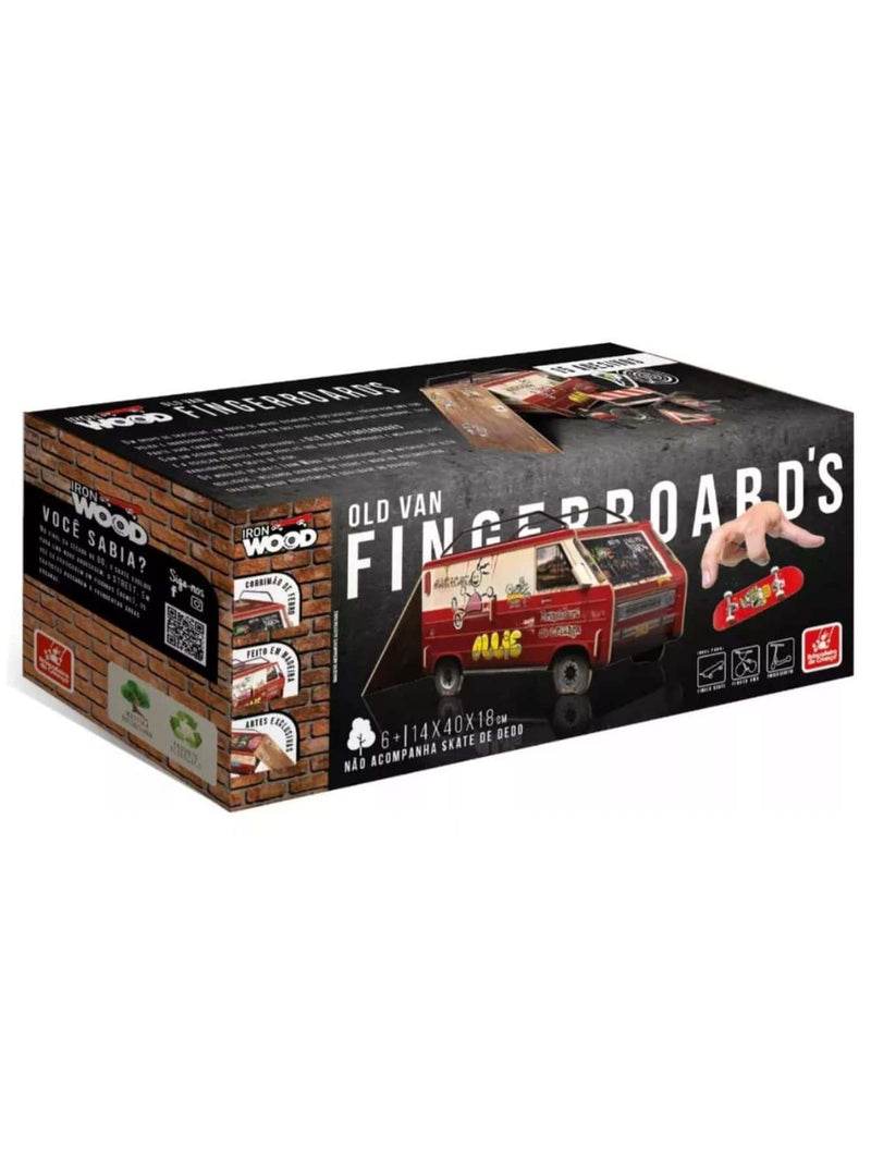 Old Van Fingerboards - Iron Wood 12 Peças