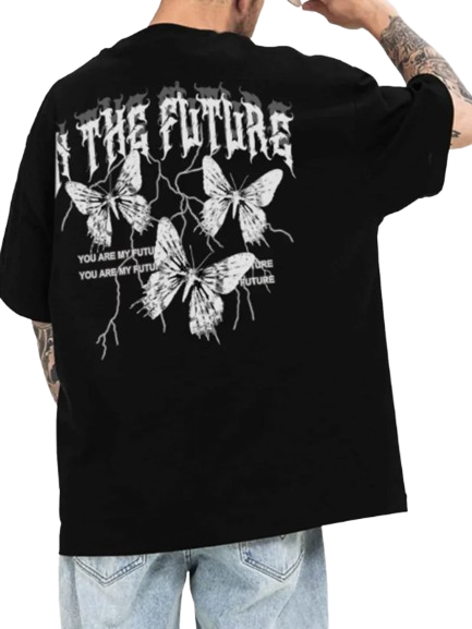 Camiseta Oversize A The  Future - Preto