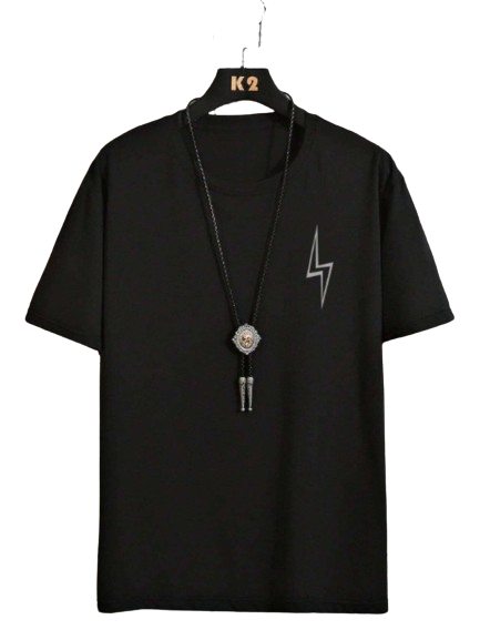 Camiseta Oversize Smile Just Relax - Preto