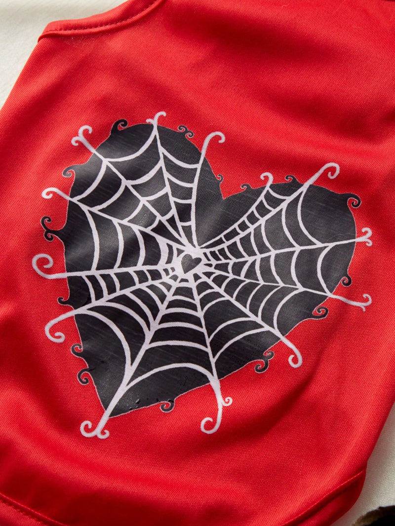 Regata Colete Paper Loves Ink Vermelho Pet