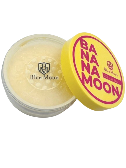 Pó Banana Blue Moon Facial Finalizador Efeito Aveludado
