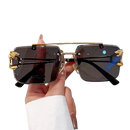 Óculos KAMMPT Vintage Golden Preto