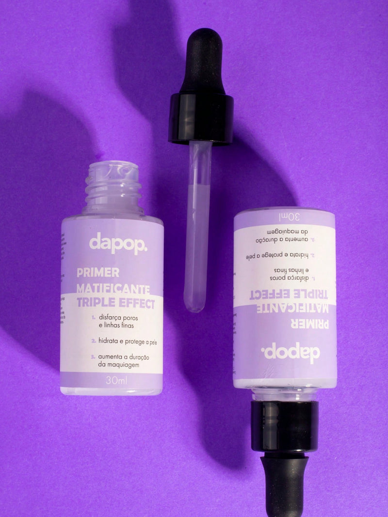 Primer Facial Matte Triplo Efeito Dapop