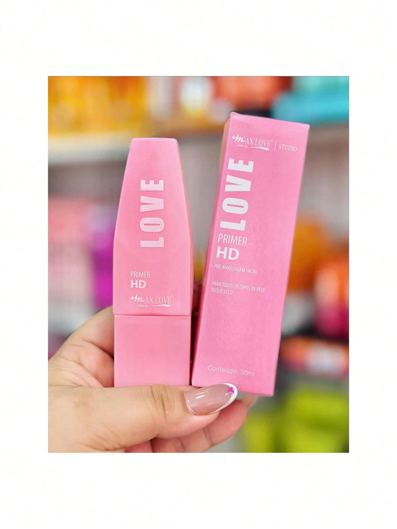 Primer HD Pré-Maquiagem Facial Para Todos Os Tipos De Peles Toque Seco 30ml