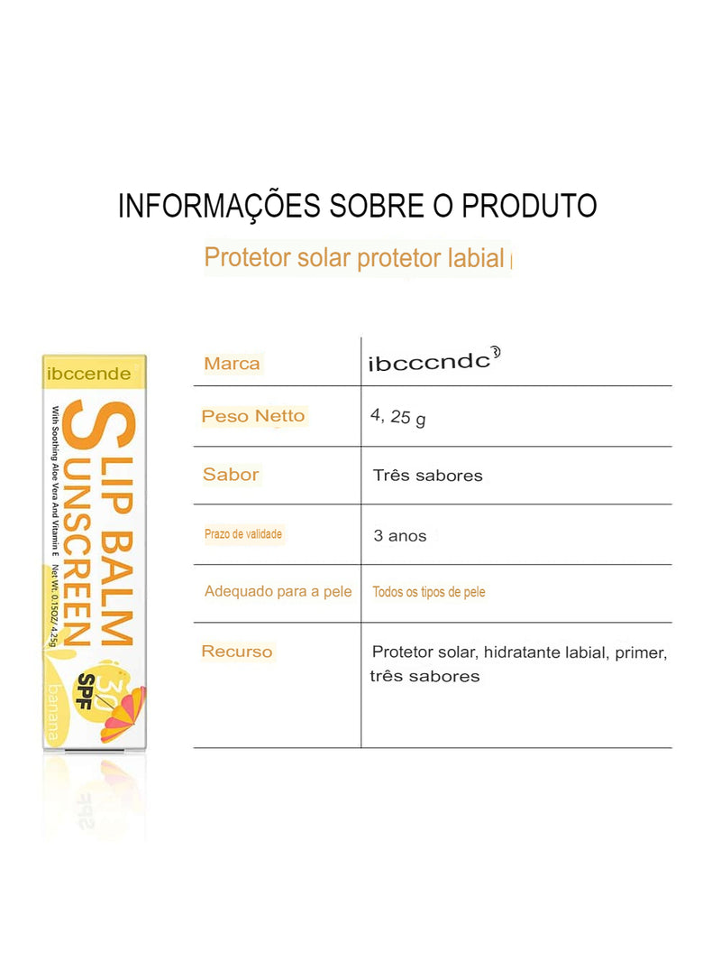 Protetor Labial Slip Balm Sunscreen FPS 30