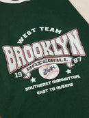 Jaqueta Dog Baseball Brooklyn Verde