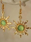 Par de Brincos Sol Oliva