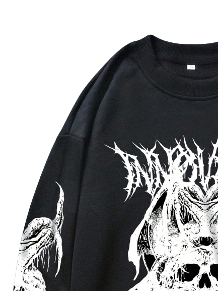 Moletom Darkness Xv Preto