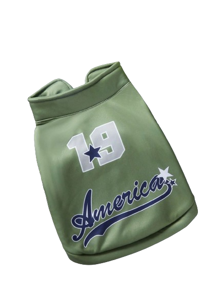 Jaqueta C/ Zíper Pet America 19 Baseball