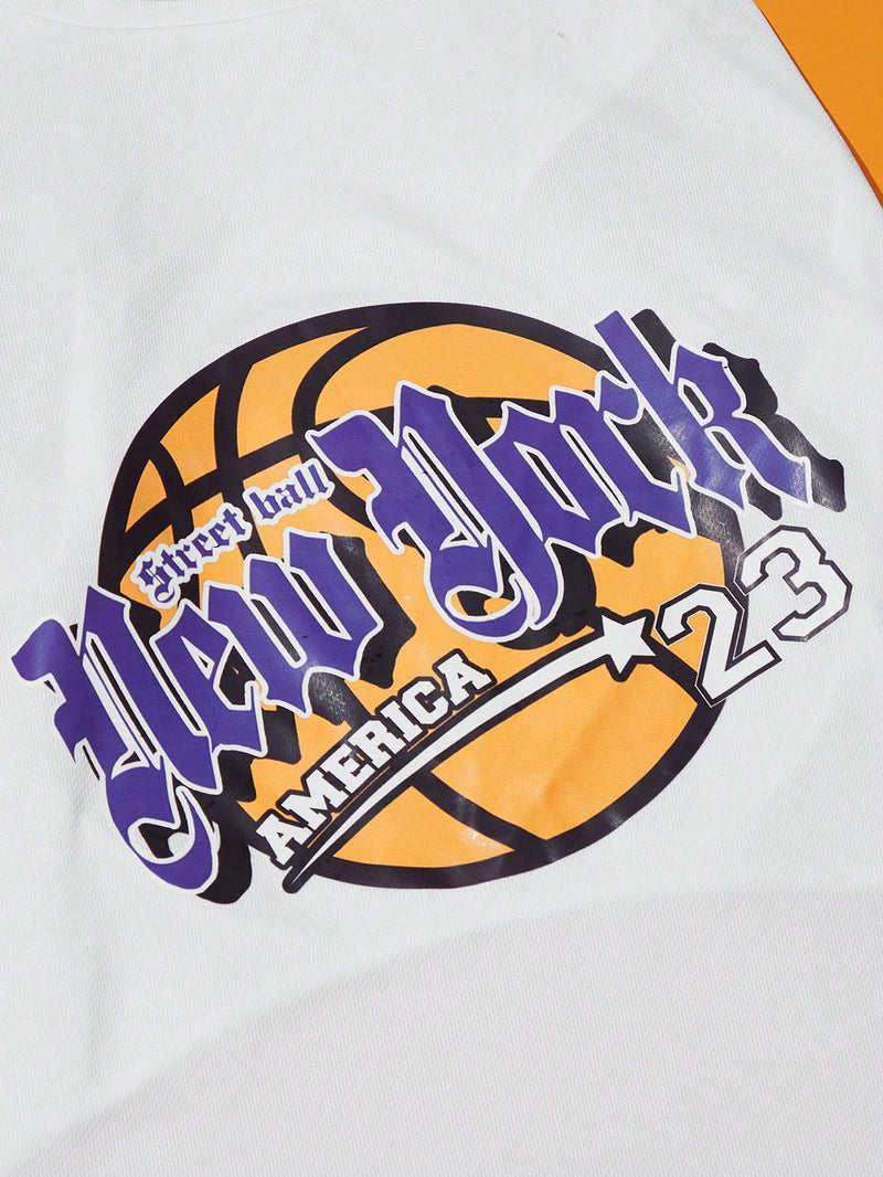 Regata Pet Basquete New York 23 Branco