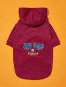 Jaqueta Dog New Vork 1900 C/ Capuz - Vinho