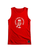 Regata TSM Cavada Bons Tempos Para Sempre - vermelho