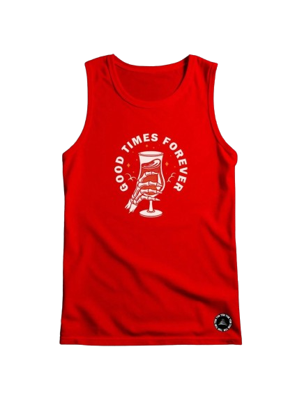 Regata TSM Cavada Bons Tempos Para Sempre - vermelho