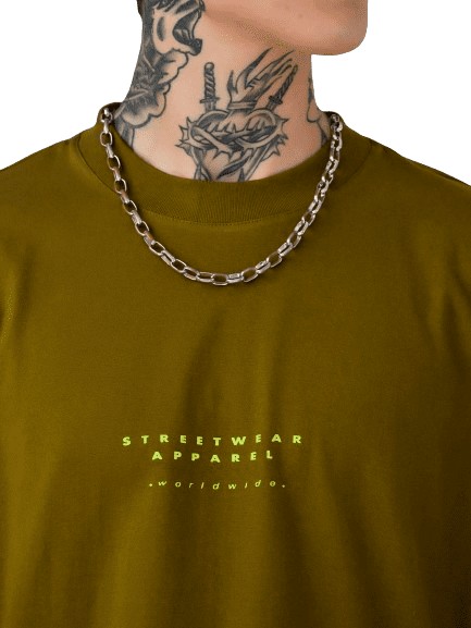 Camiseta Streetlife Apparel - Mostarda
