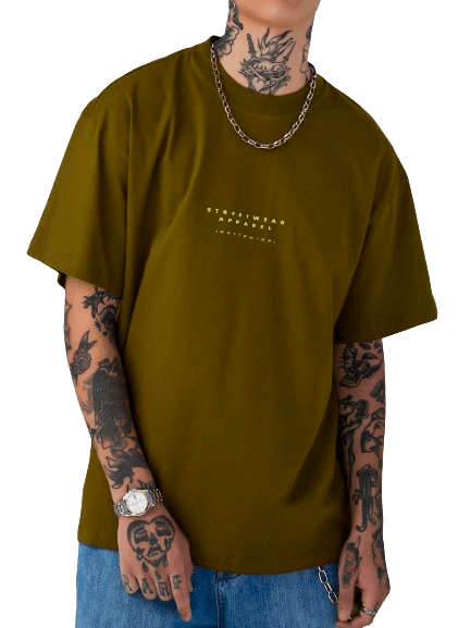 Camiseta Streetlife Apparel - Mostarda