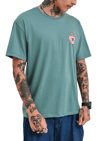 Camiseta Streetlife Eyes - Verde