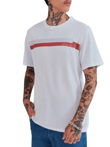 Camiseta Streetlife New Days - Branco