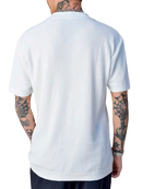 Camisa Polo Tricot Casual Over Branco