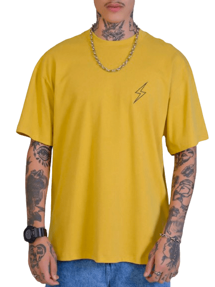 Camiseta Streetlife Grafite - Amarelo