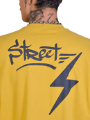 Camiseta Streetlife Grafite - Amarelo