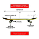 SKATE COMPLETO PGS MONSTER COLORS