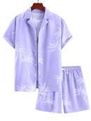 Conjunto CAMISA + CALÇÃO Summer Roxo