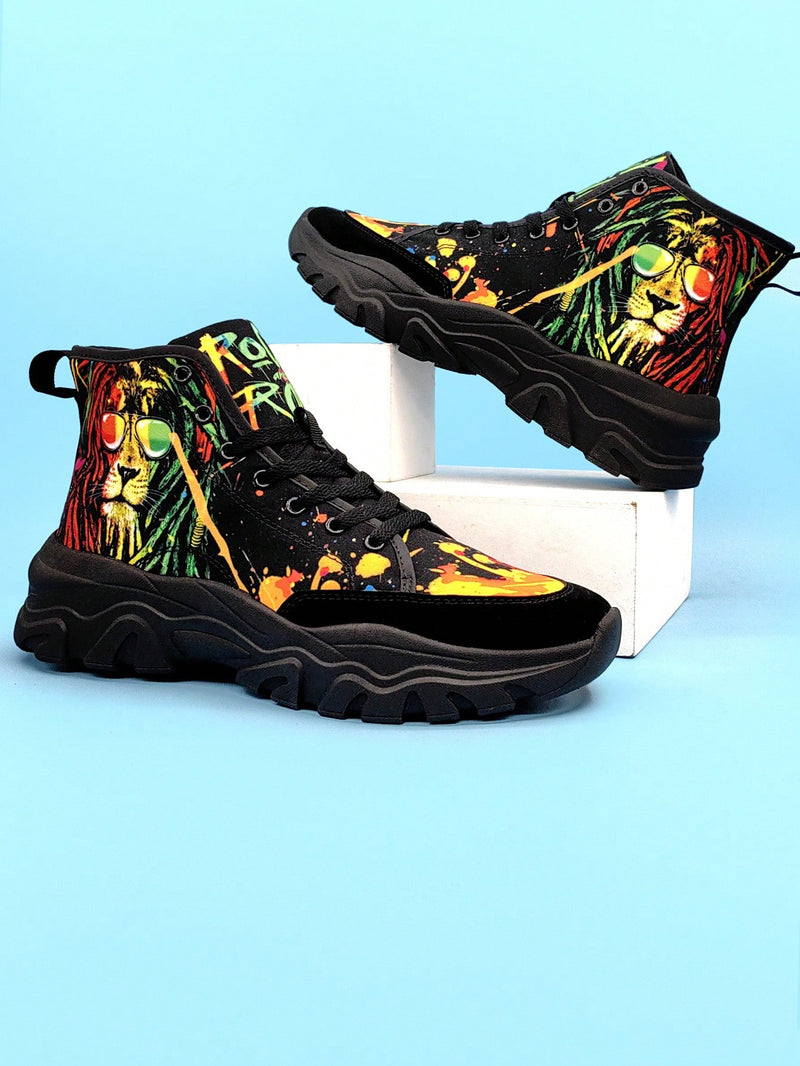 Tênis Cano Alto Reggae Edition